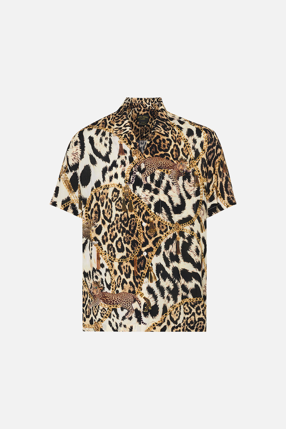 SHORT SLEEVE CAMP COLLARED SHIRT ROLE CALL