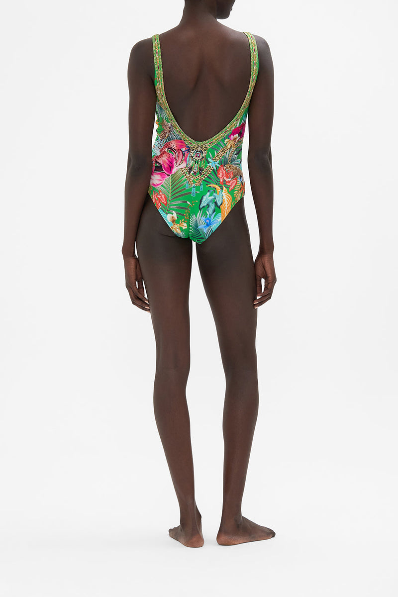 LOW BACK AND ARMHOLE ONE PIECE WISE WINGS