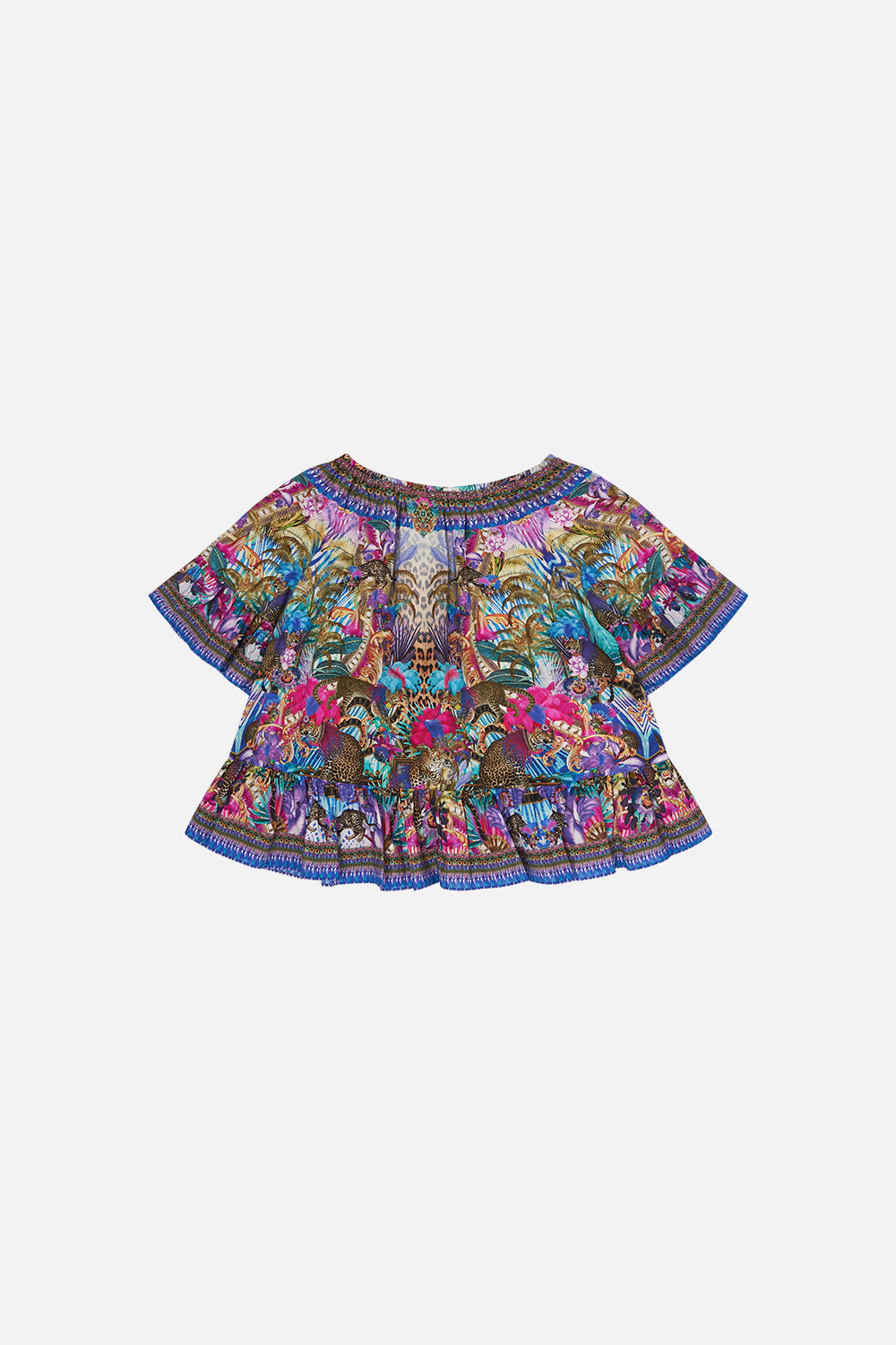KIDS A-LINE FRILL DRESS 12-14 MERRY GO ROUND