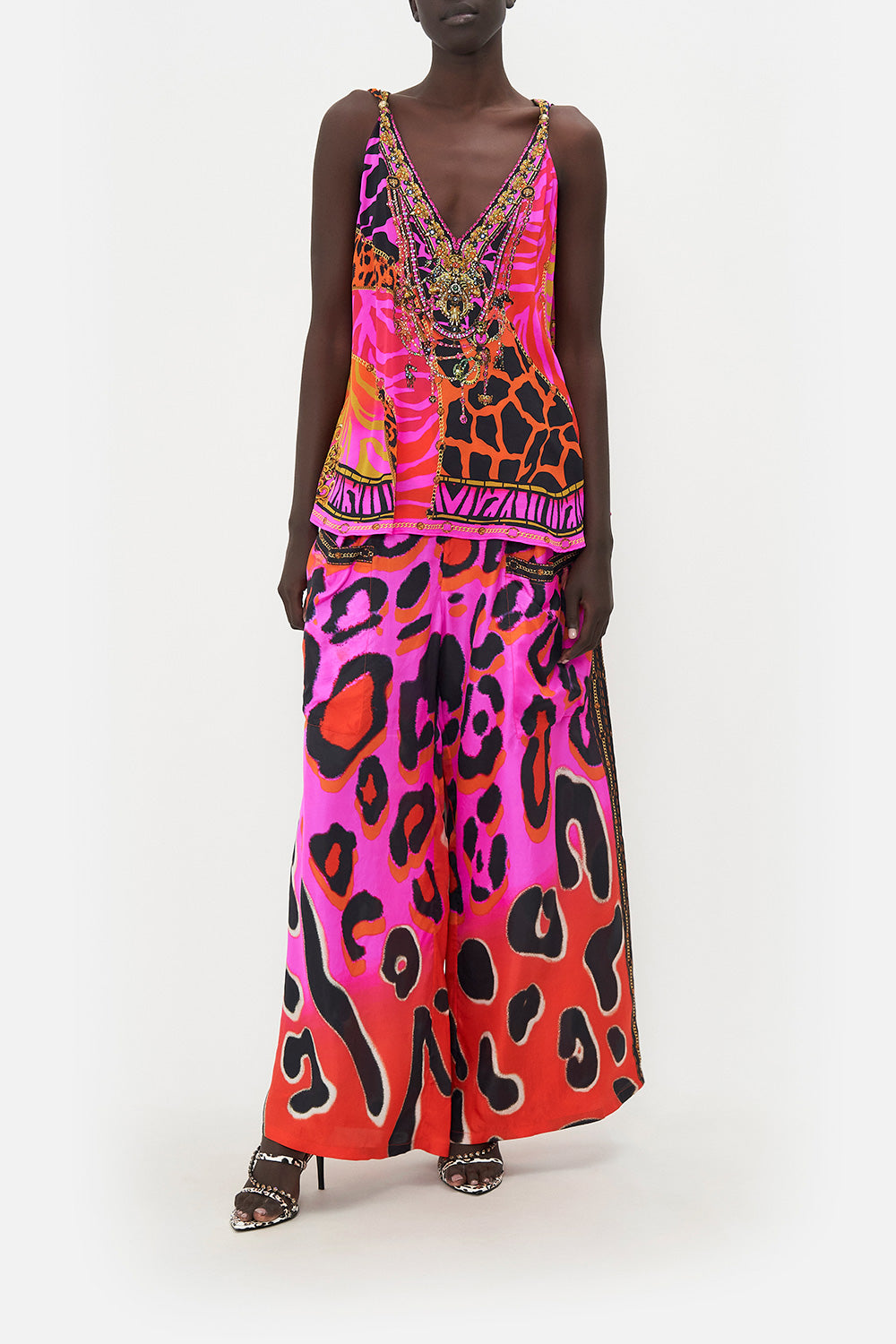 TANK TOP WITH STRAP BEAD DETAIL ALWAYS CHANGE YOUR SPOTS