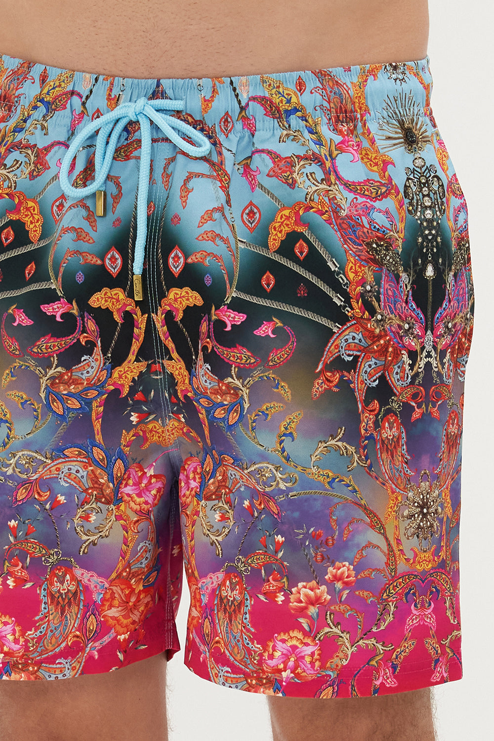 ELASTIC WAIST BOARDSHORT WHAT LIES BENEATH