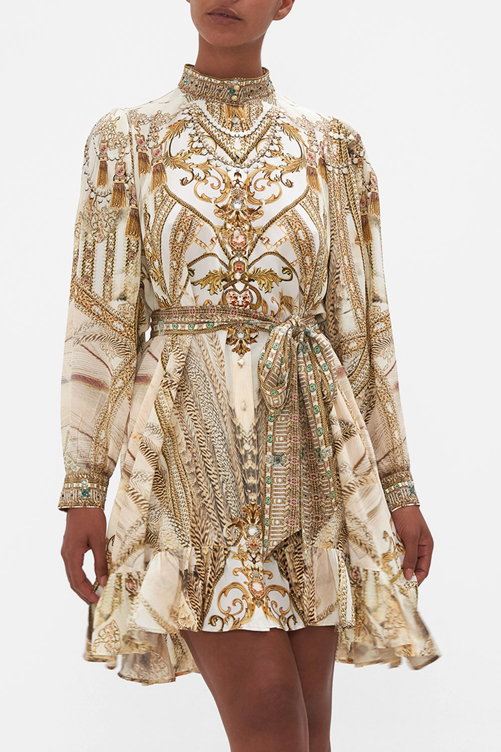 DROP SLEEVE SHIRT DRESS SOAR LIKE AN EAGLE