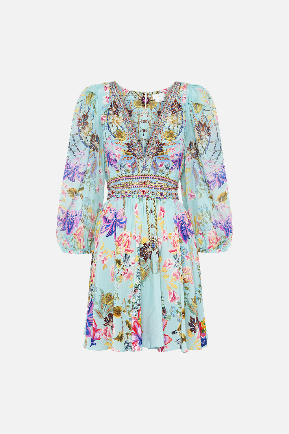 BLOUSON FLARED DRESS LOVE WEB