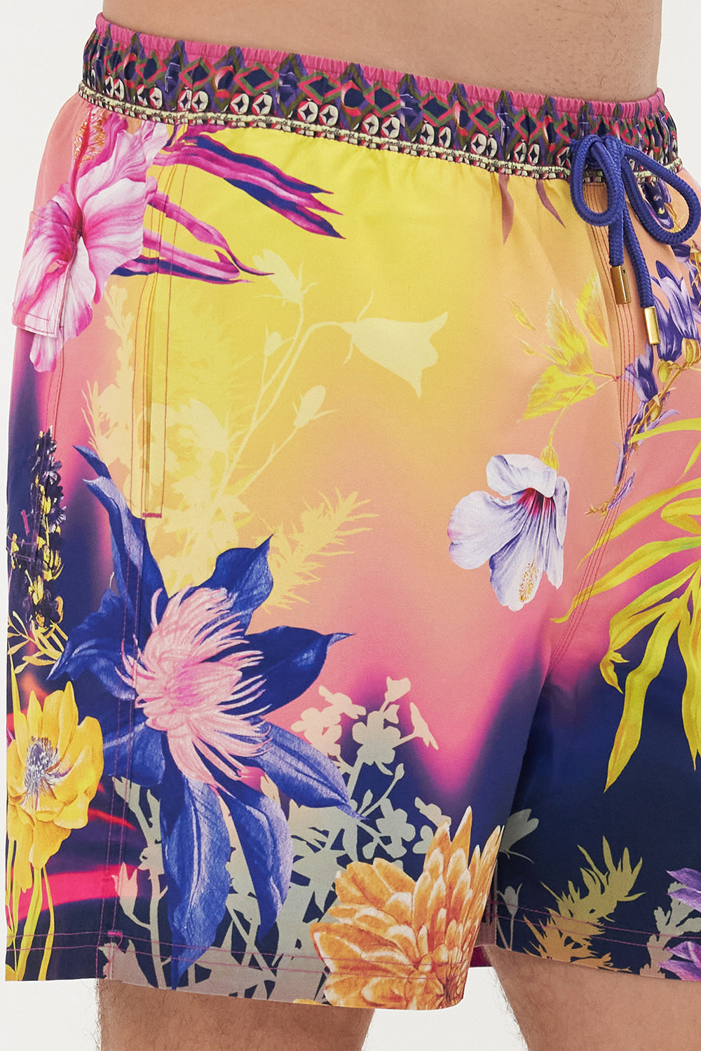 ELASTIC WAIST BOARDSHORT HOW DOES YOUR GARDEN GROW