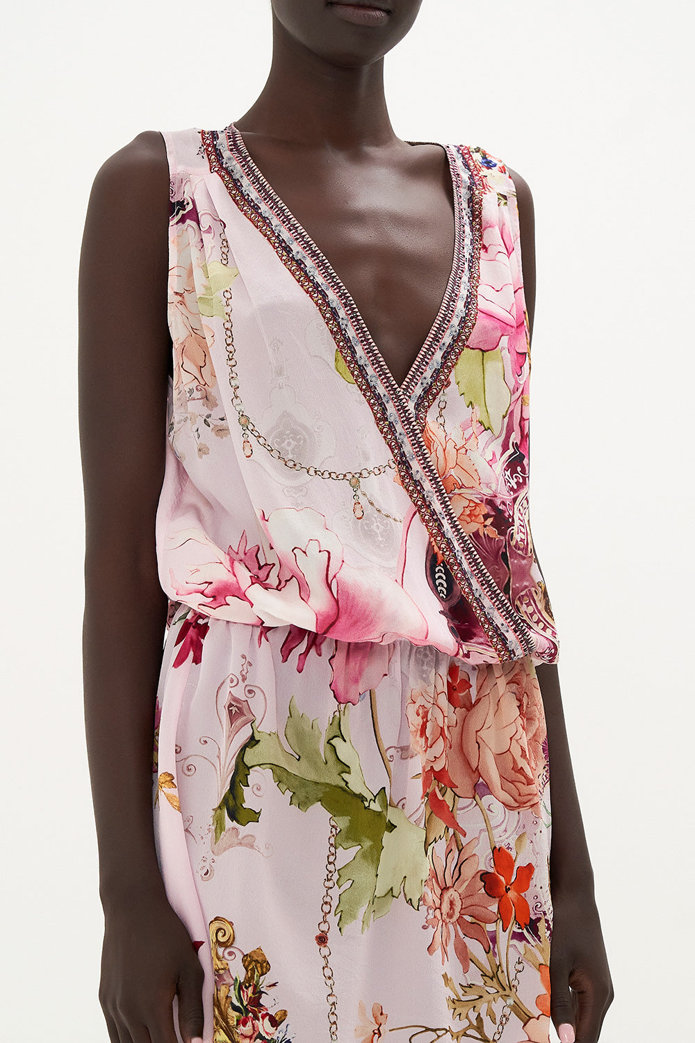 CROSS OVER DRESS WITH LONG BACK ST GERMAINS GIRL