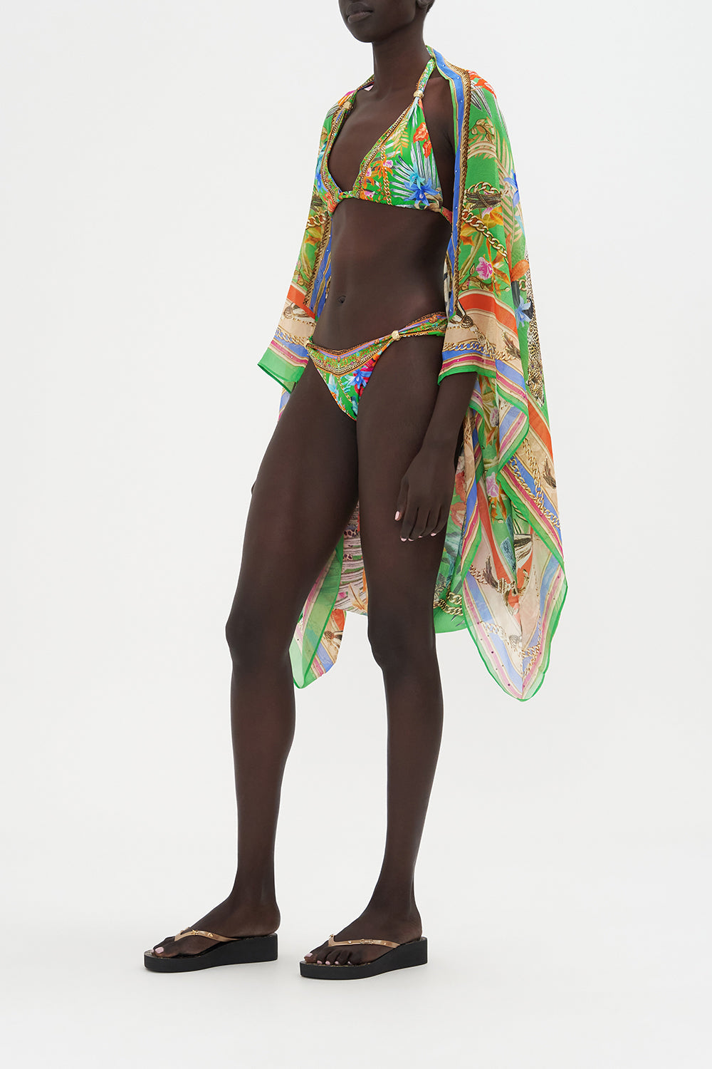 SILK SHRUG CURIOUS AND CURIOUSER