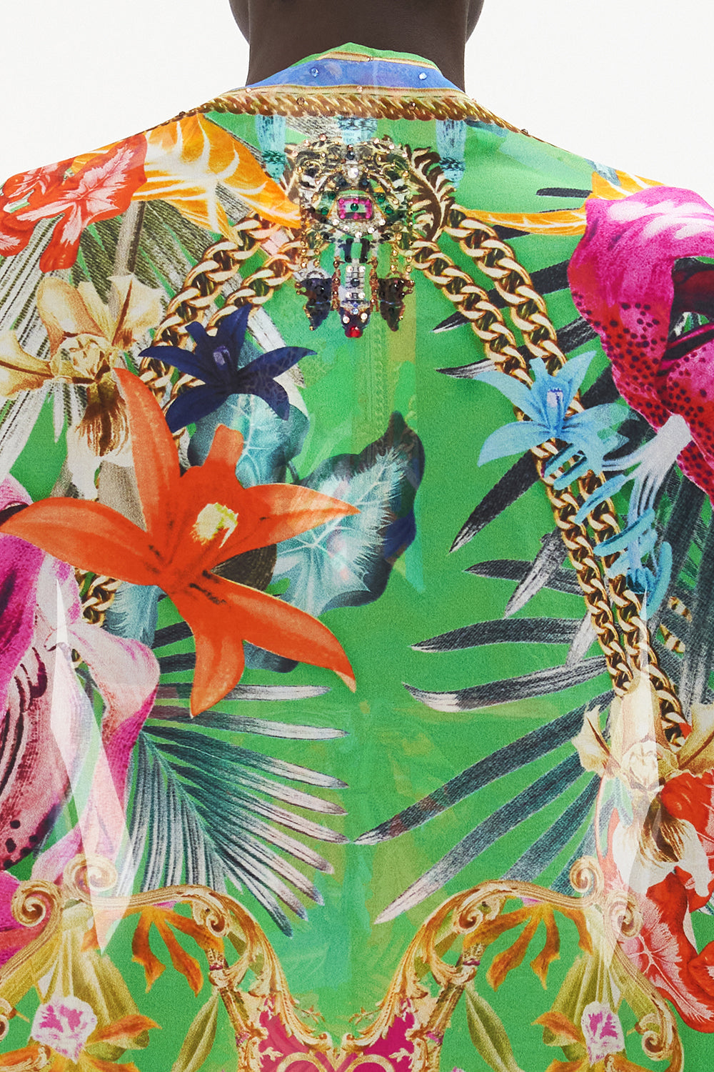 SILK SHRUG CURIOUS AND CURIOUSER