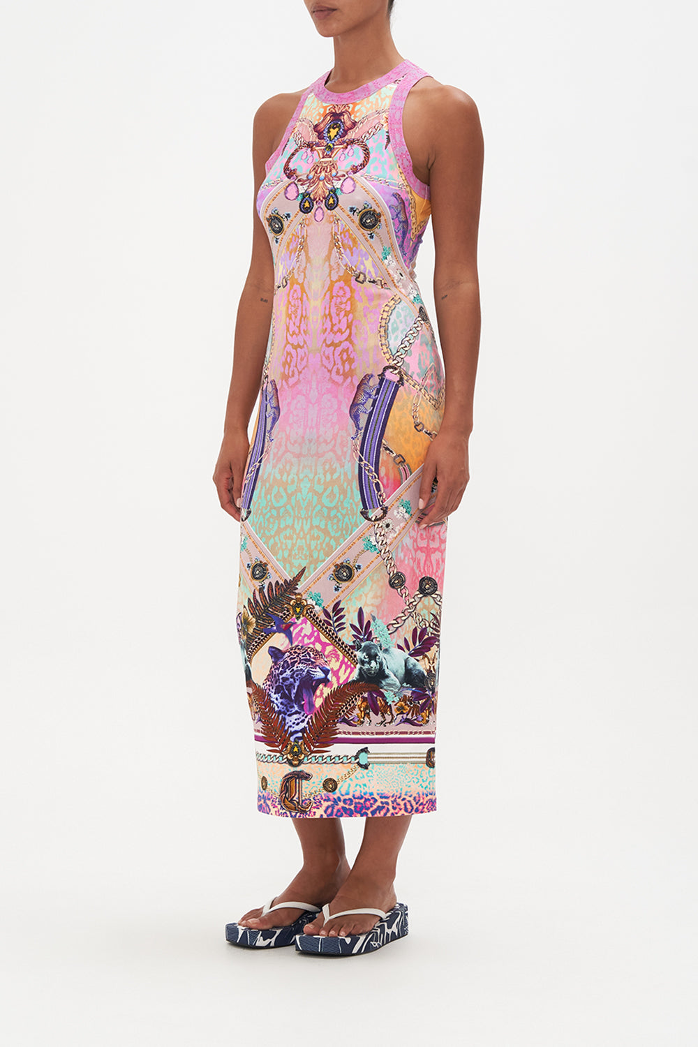 JERSEY TANK DRESS KITTY KAT KLUB