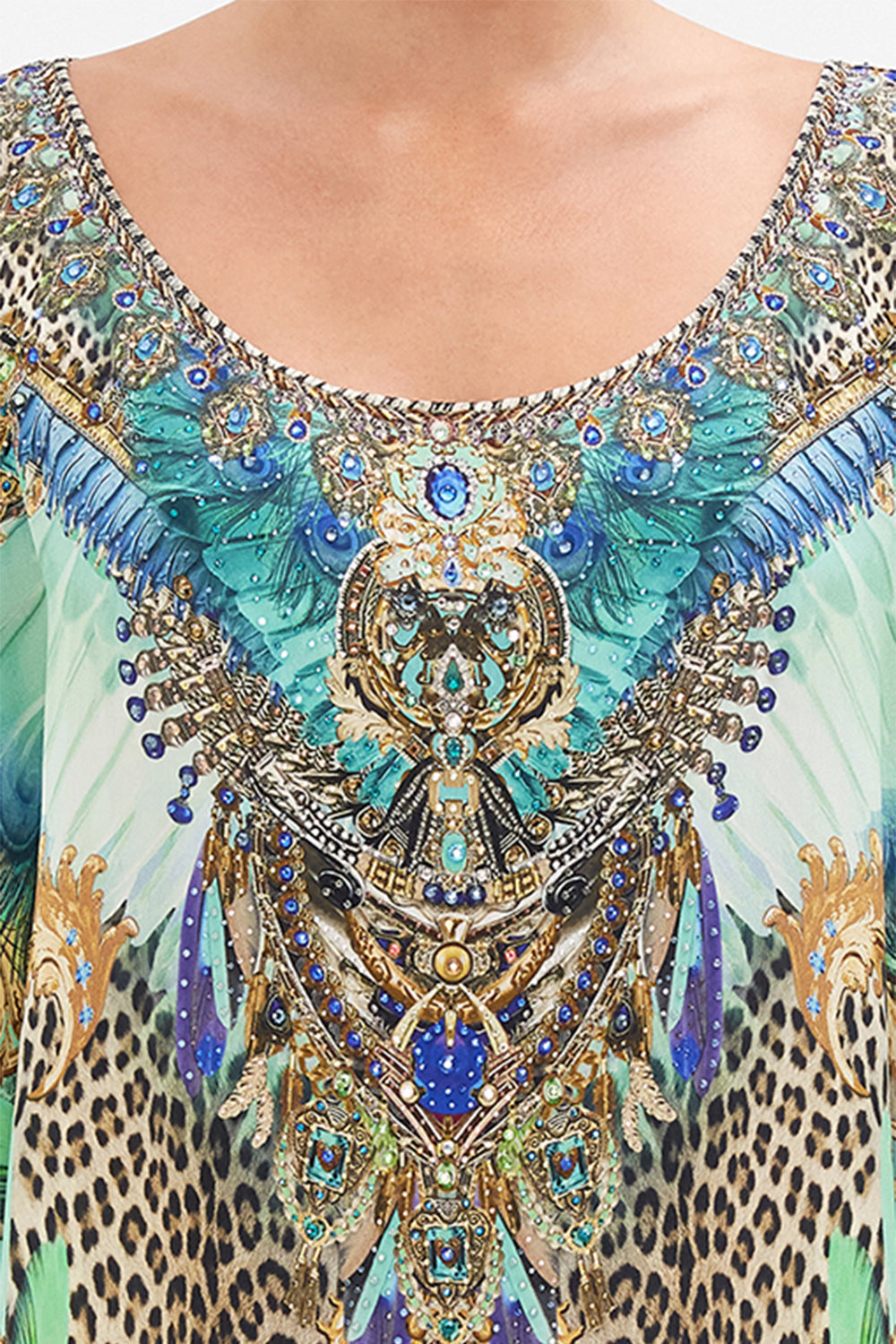 ROUND NECK KAFTAN LAY OF THE LAND