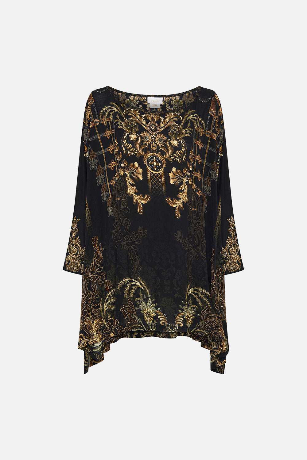 SCOOP NECK SLOUCH TEE THE NIGHT IS NOIR