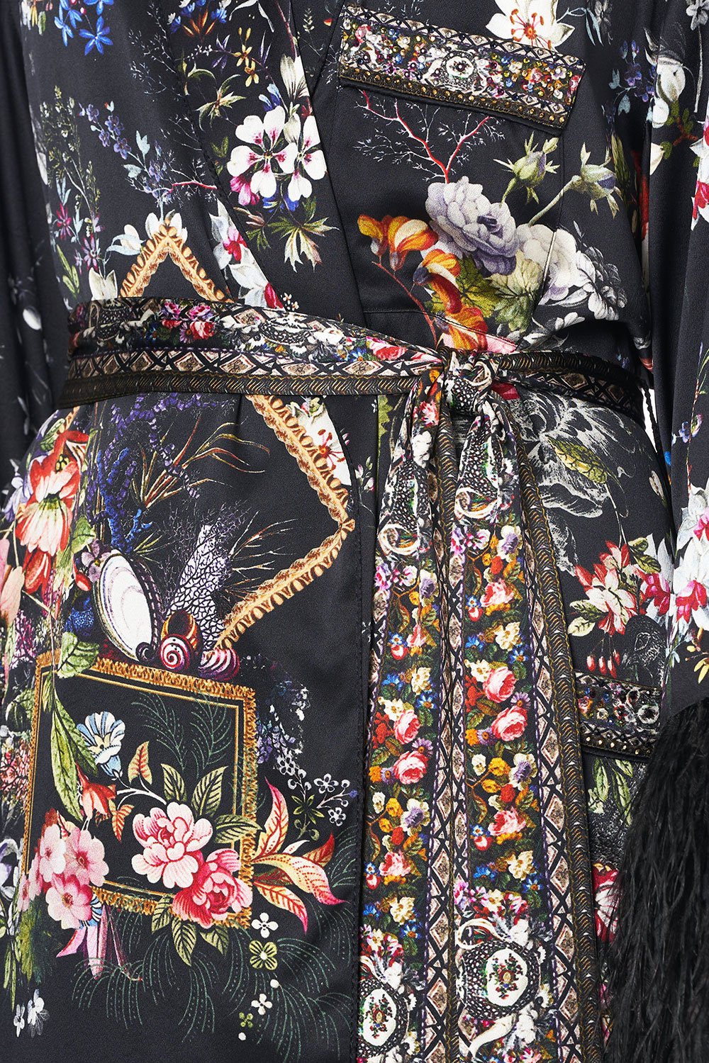 LONG ROBE WITH FLARED SLEEVE FROM THE ARCHIVES