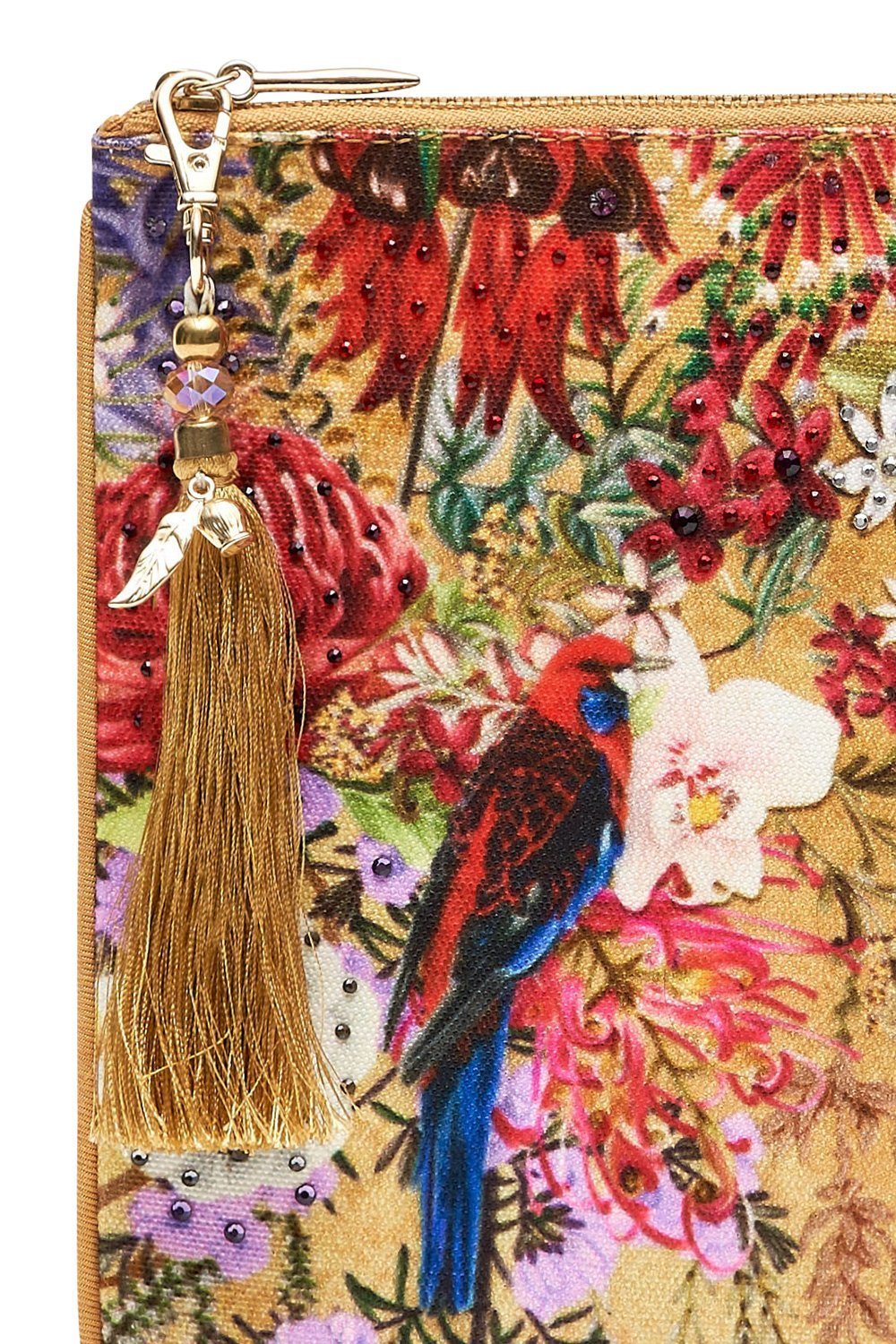 SMALL CANVAS CLUTCH AMONG THE GUMTREES