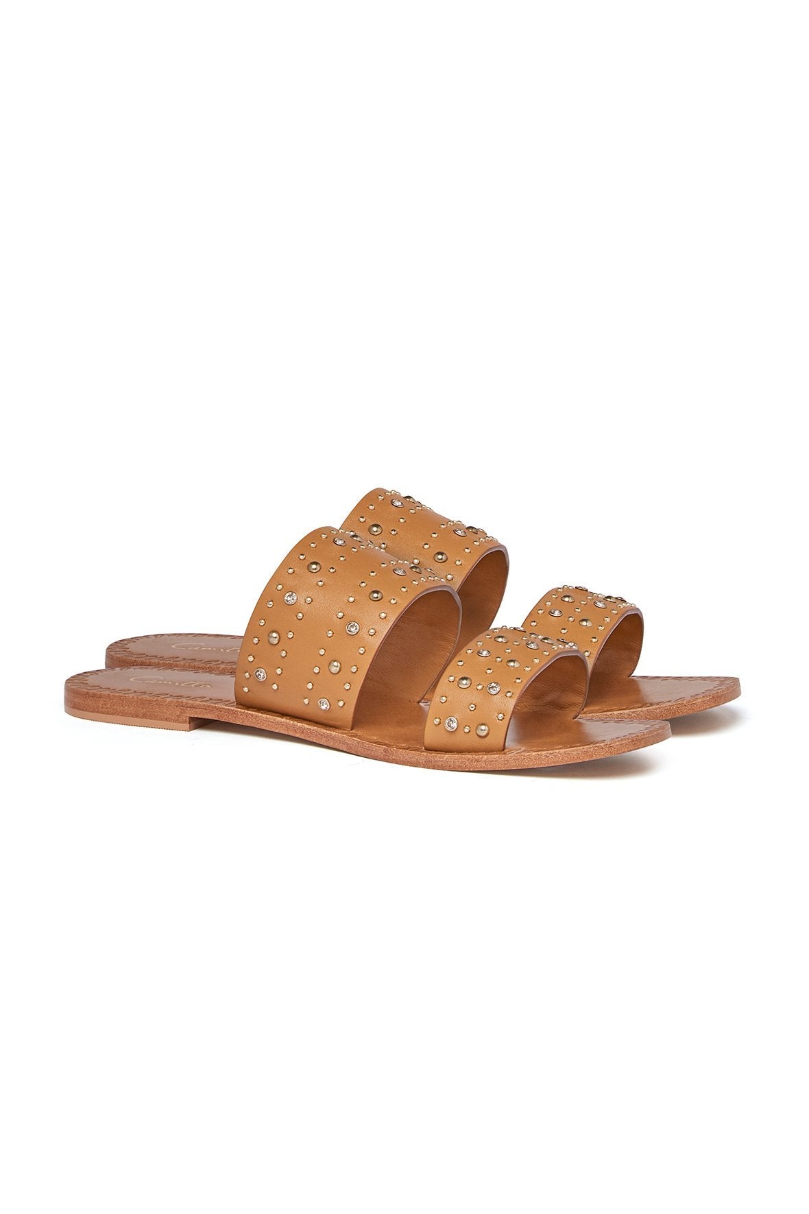 Double Strap Sandal Tan