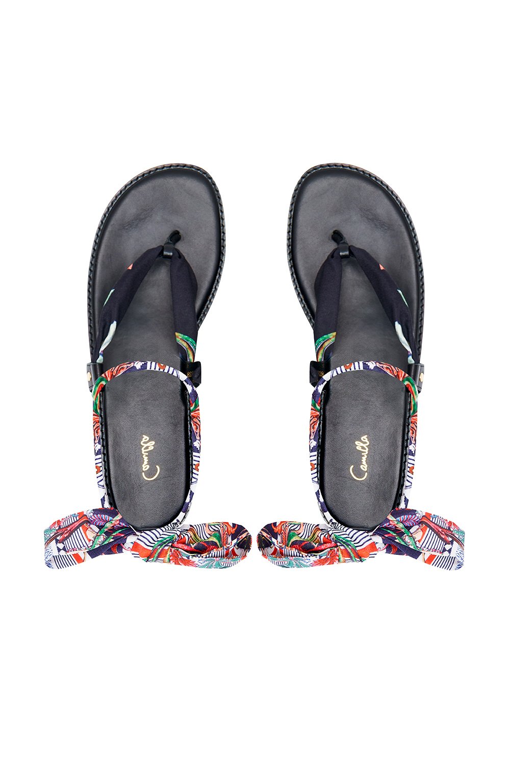 FABRIC TIE SANDAL JOIE DE VIVRE