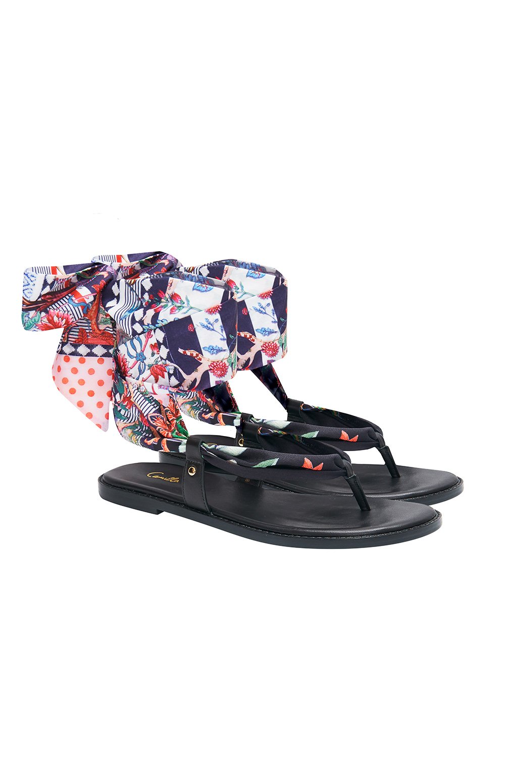 FABRIC TIE SANDAL JOIE DE VIVRE