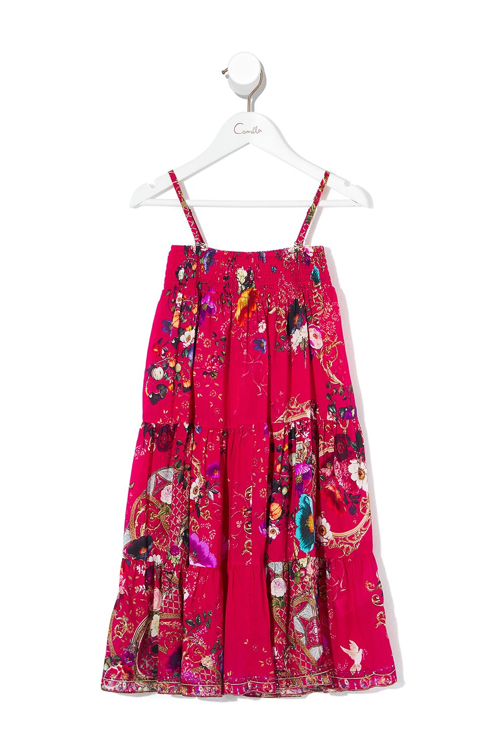 INFANTS SHIRRED WAIST MAXI SKIRT BEEUTIFUL BEINGS
