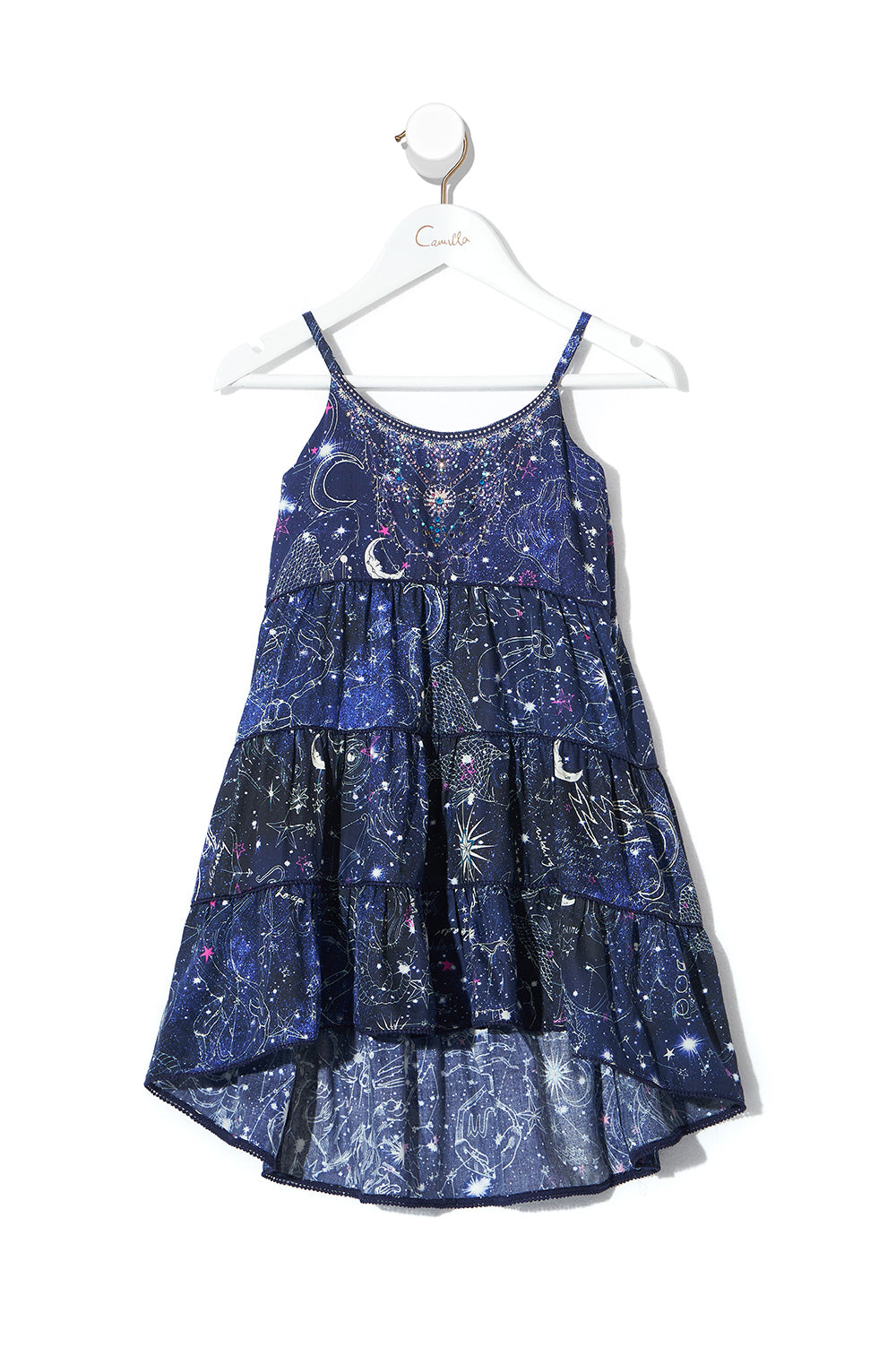 INFANTS HI LOW HEM DRESS STARGAZERS DEUGHTER