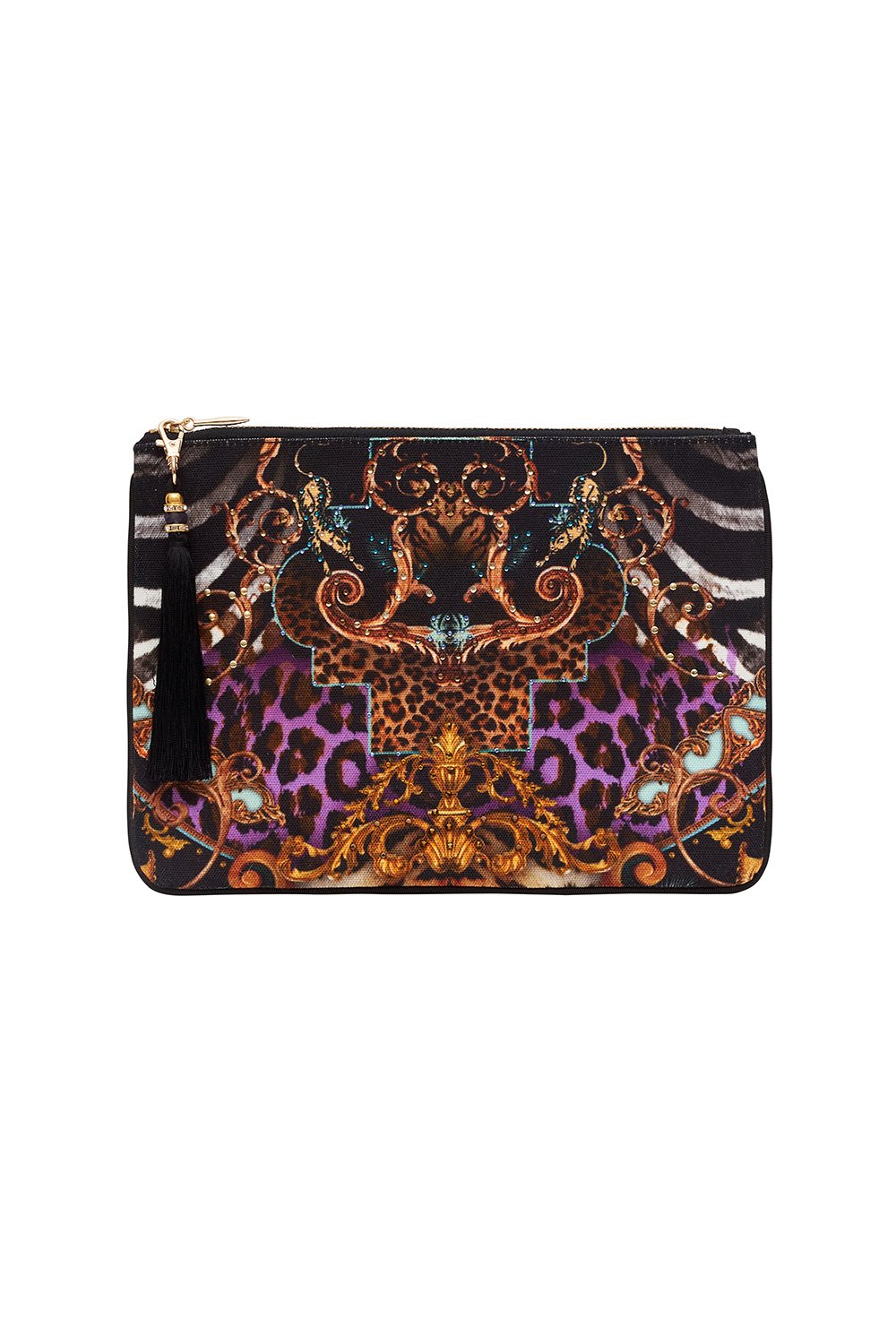 SMALL CANVAS CLUTCH SHES GOT GRACE