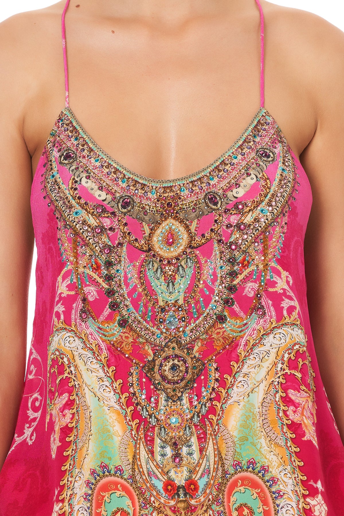 T BACK SHOESTRING TOP RAINBOW RHYTHM