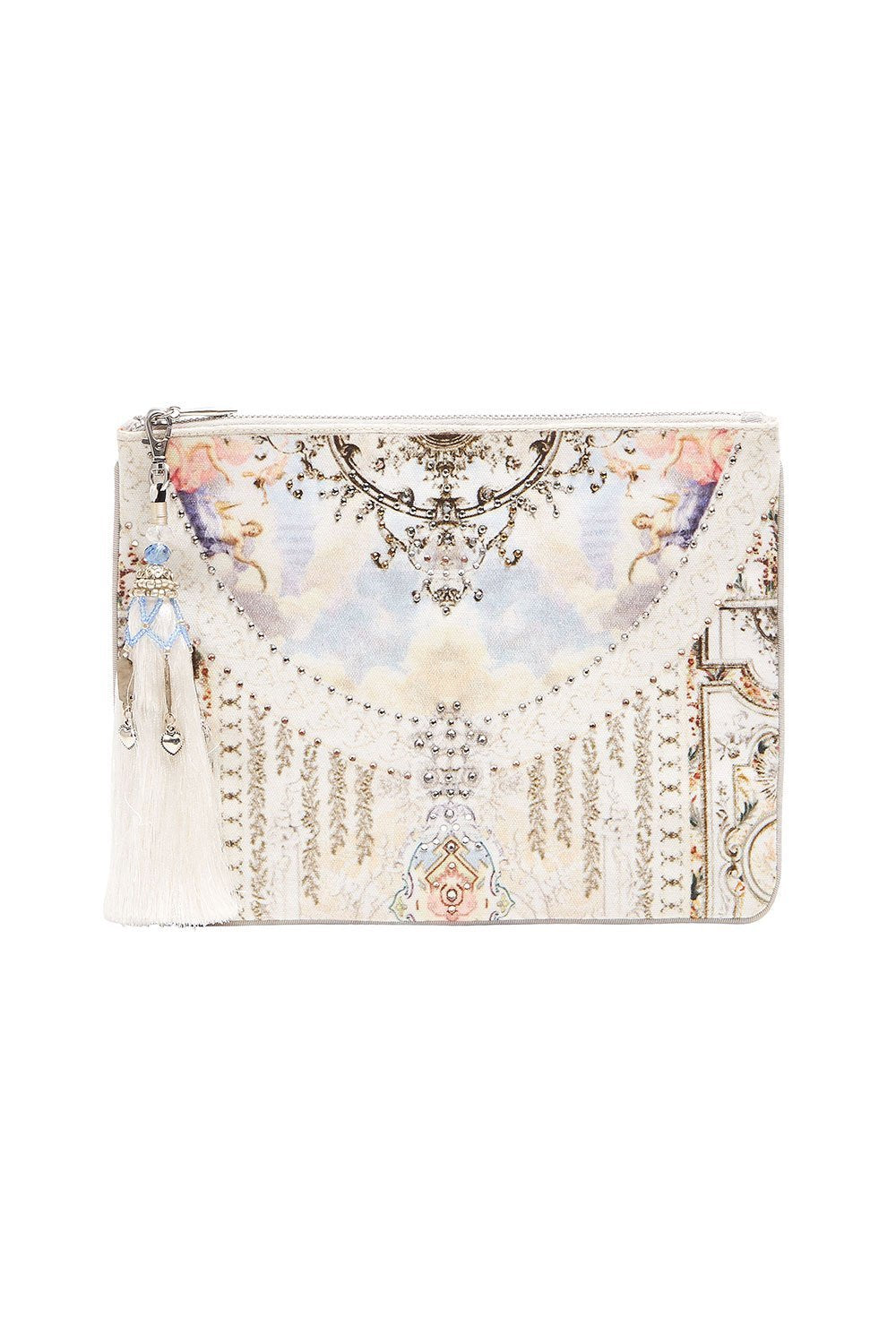 SMALL CANVAS CLUTCH CRYSTAL CASTLE