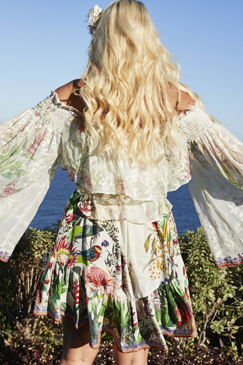 TIERED RUFFLE DRESS FARAWAY TREE