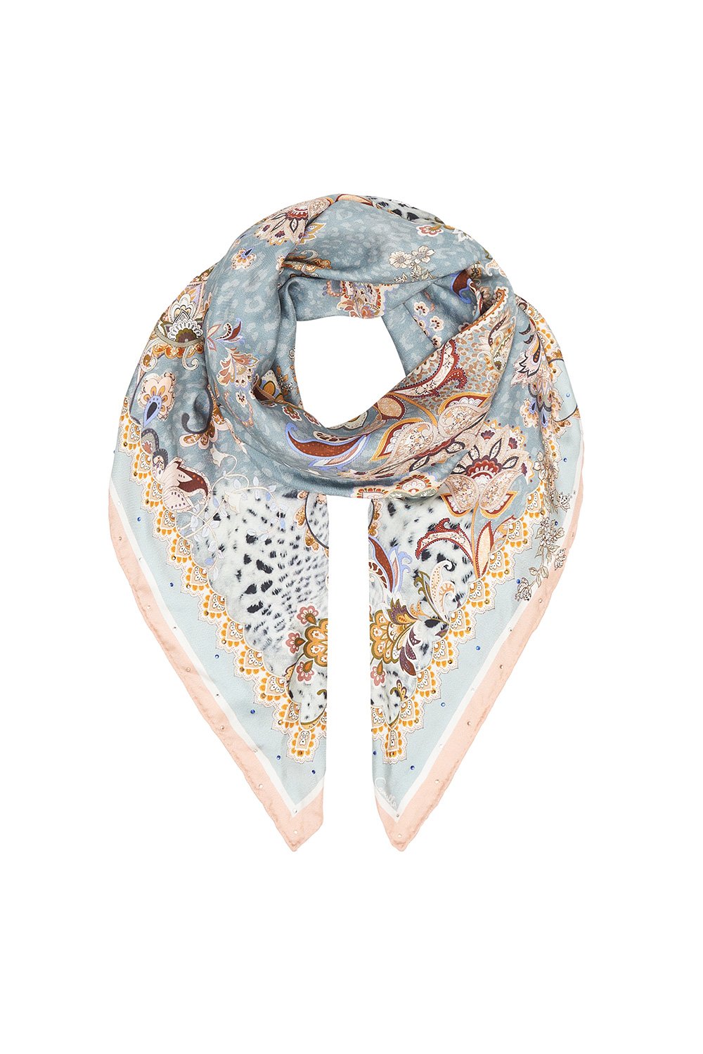 LARGE SQUARE SCARF LE PALAIS DU ZAHIR