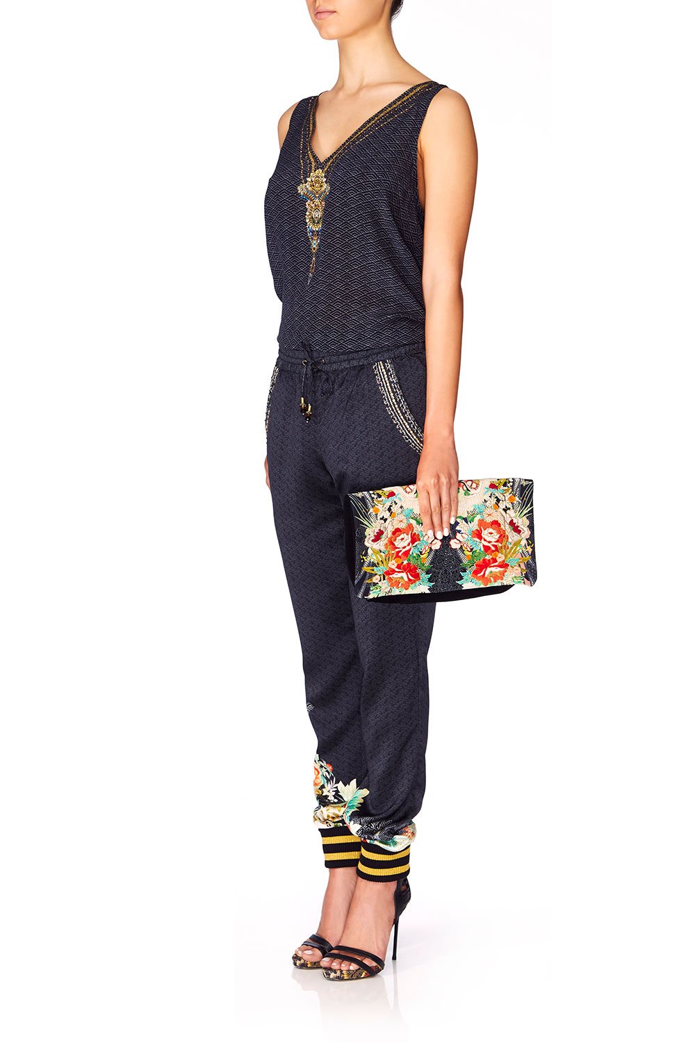 CAMILLA QUEEN OF KINDS EMBELLISHED CLUTCH