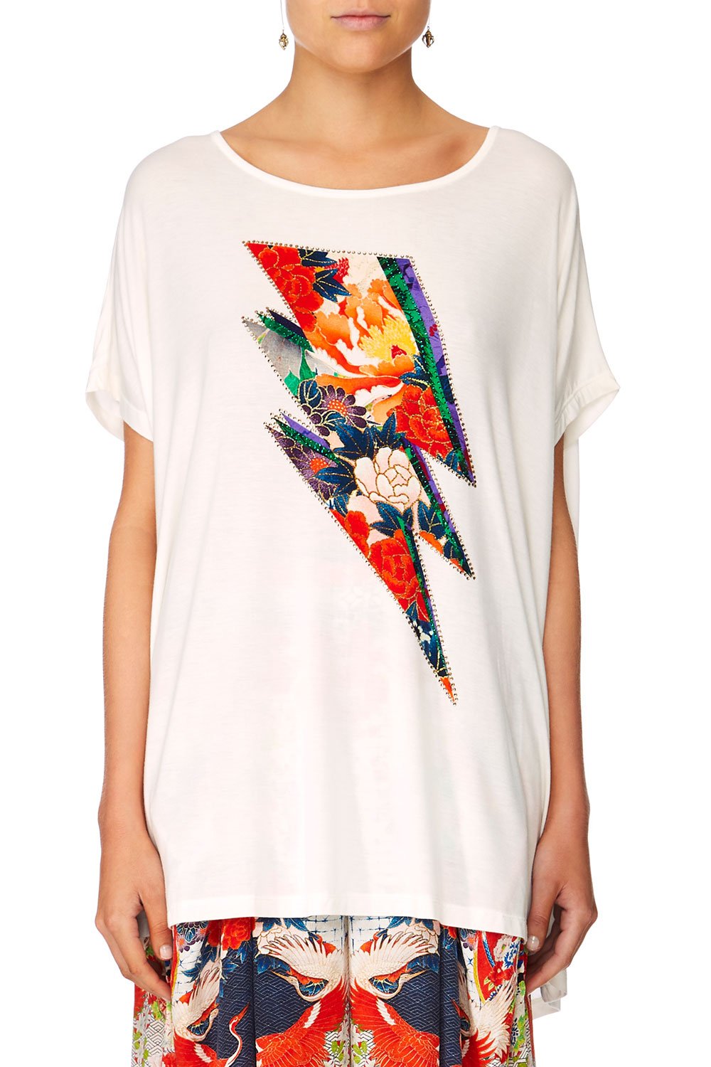 CAMILLA GEISHA GIRL LOOSE FIT TEE