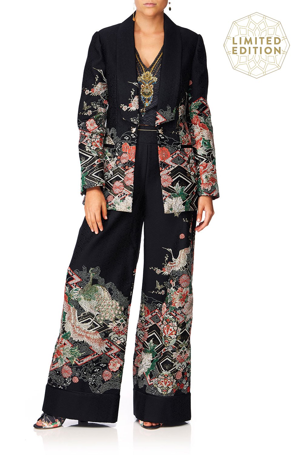 CAMILLA MIDNIGHT MOONCHILD JACQUARD JACKET