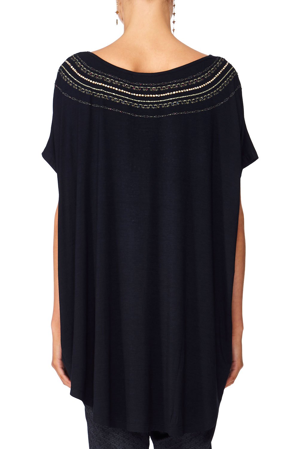 CAMILLA MIDNIGHT MOONCHILD LOOSE FIT TEE