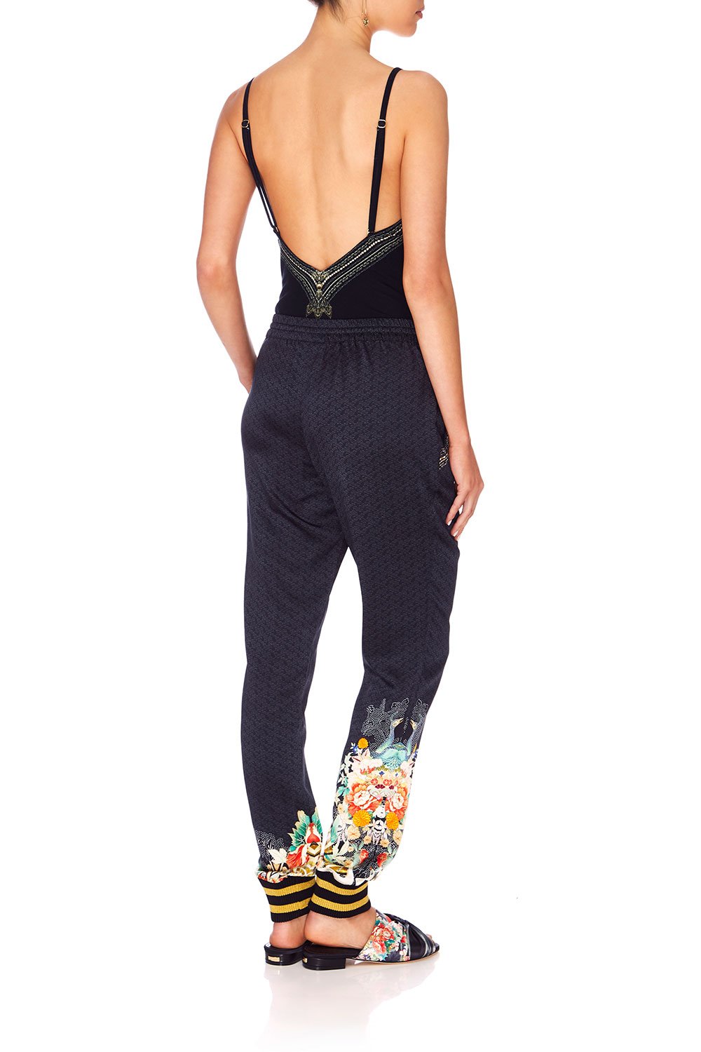 CAMILLA MIDNIGHT MOONCHILD DRAWSTRING PANT W RIBBING