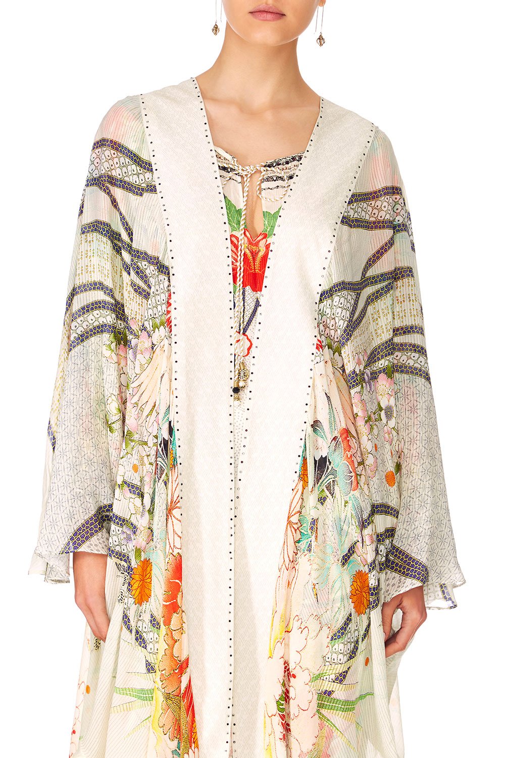 CAMILLA MS MAIKO LONG SLEEVE LONG CAPE