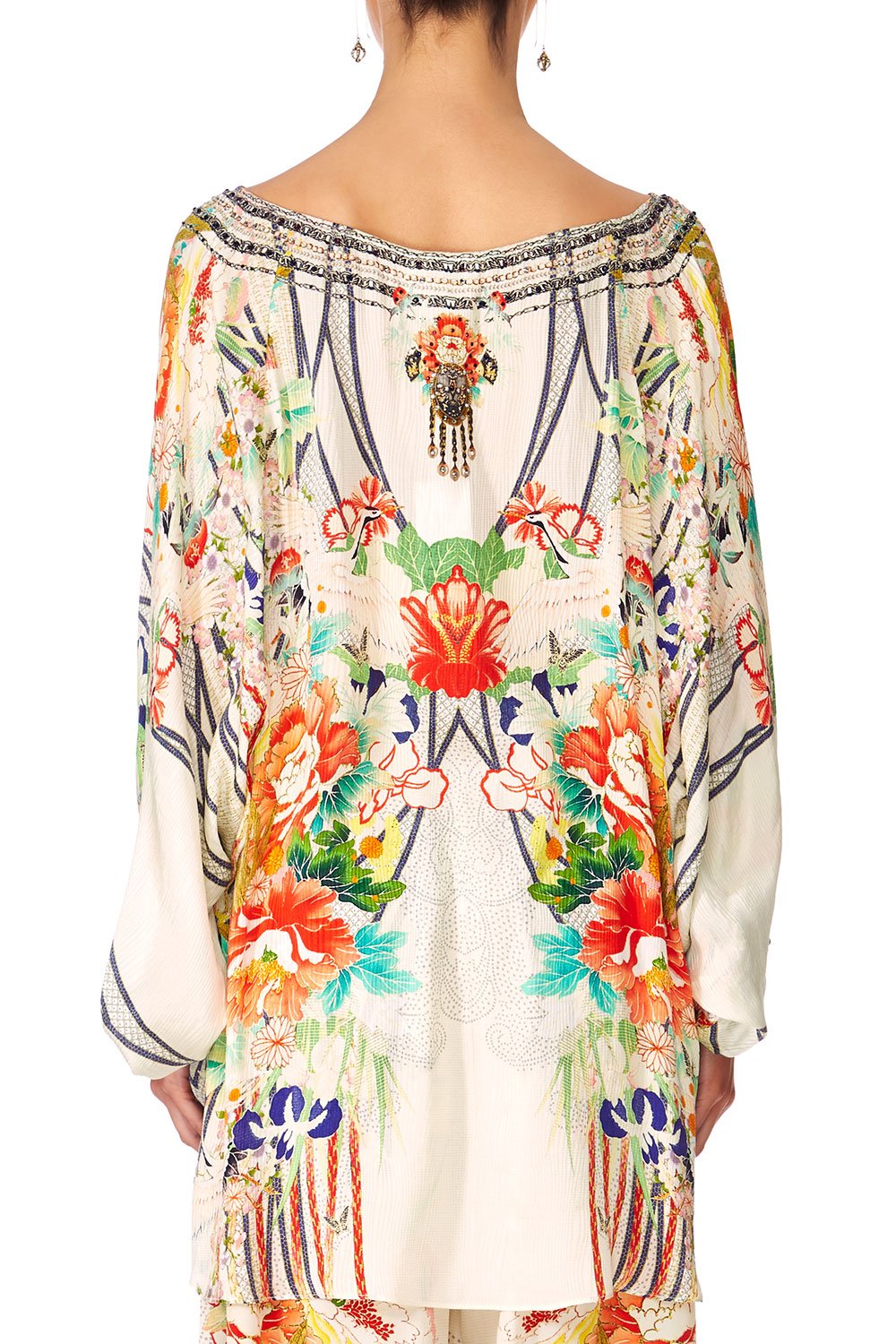 CAMILLA MS MAIKO RAGLAN SLEEVE BLOUSE WCUFF