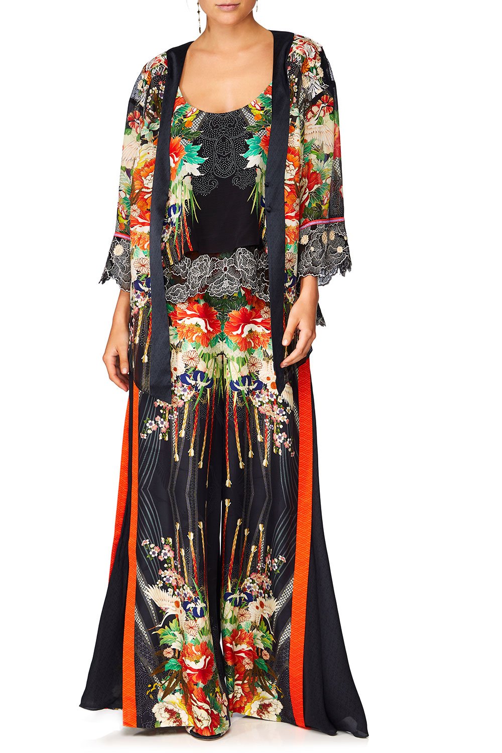 CAMILLA QUEEN OF KINGS HIGH WAISTED TROUSER WGODET