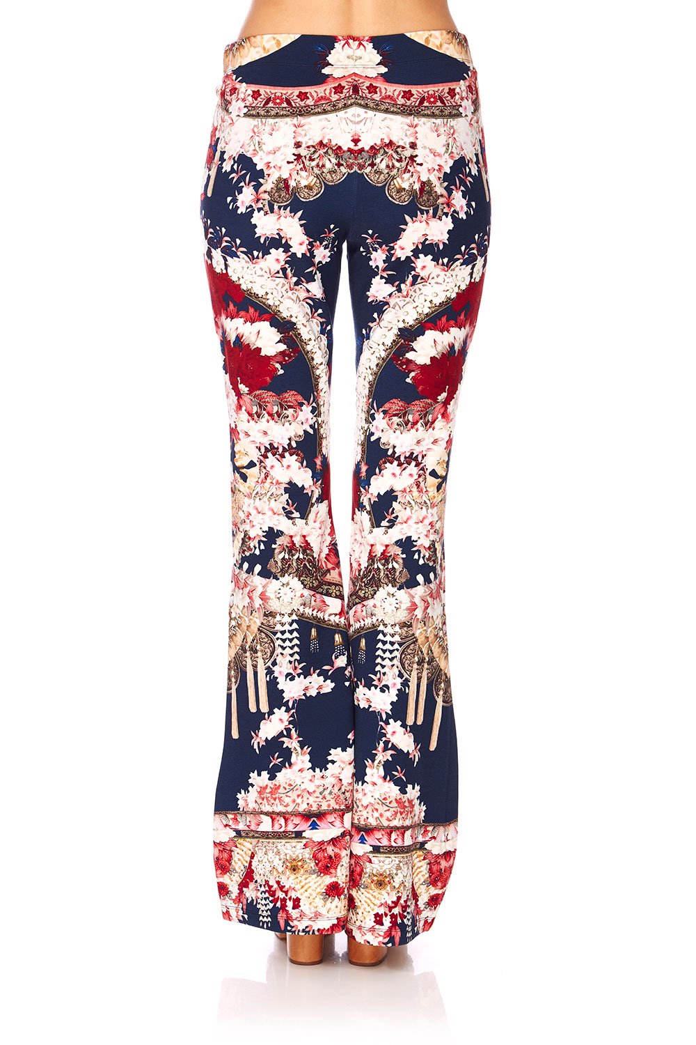 CAMILLA TWIN SHADOW HIGH WAISTED FLARED TROUSER