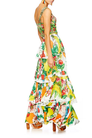 THERES NO PLACE LIKE RIO WATERFALL SKIRT