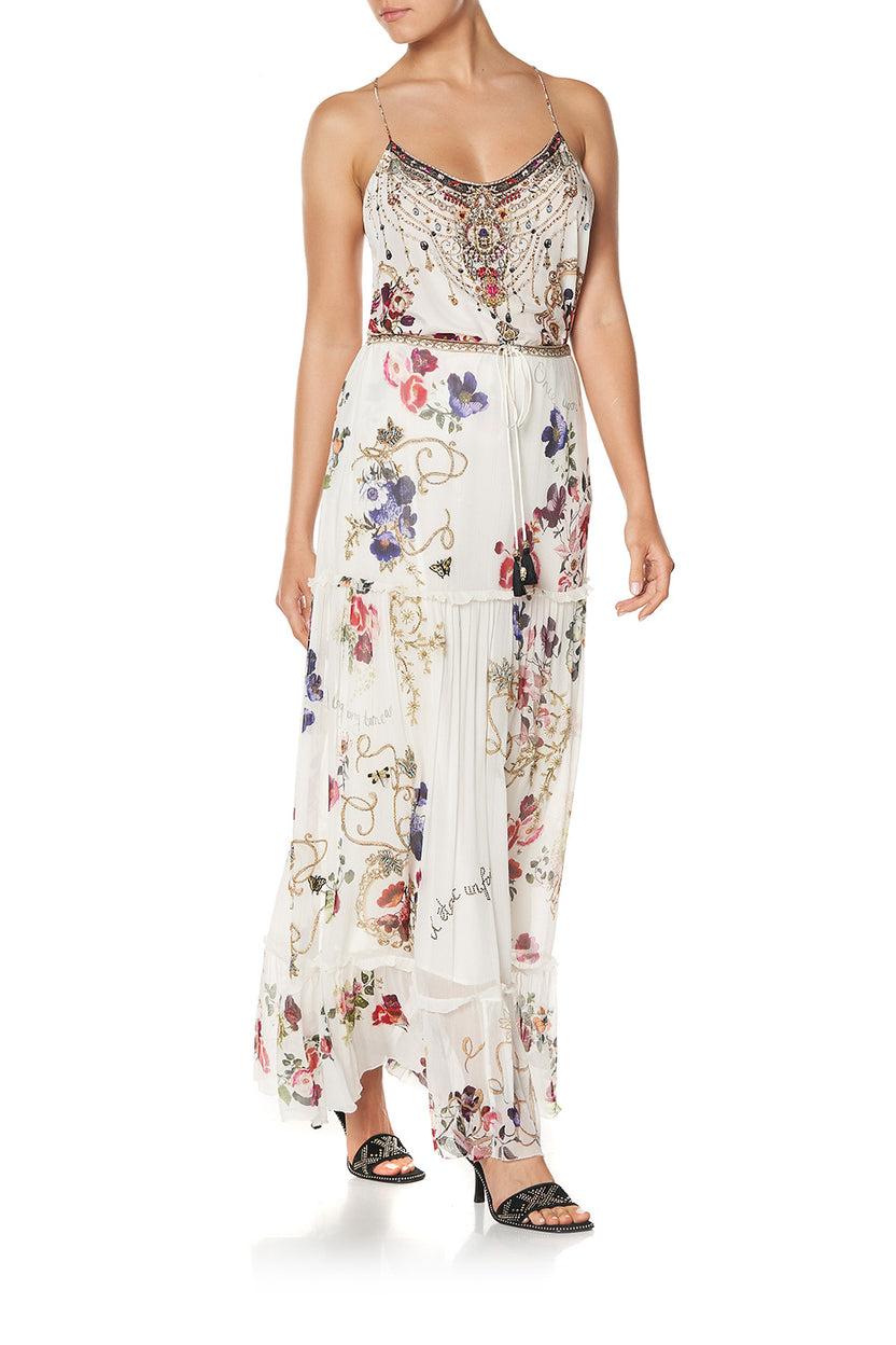 SHEER TIERED MAXI SKIRT FAIRY GODMOTHER