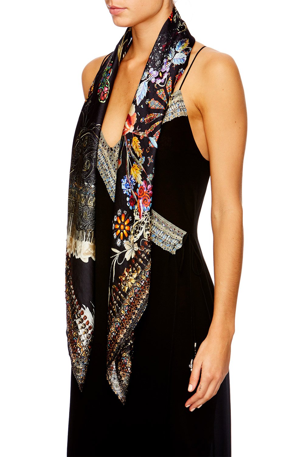 DANCING IN THE DARK LARGE SQUARE SCARF