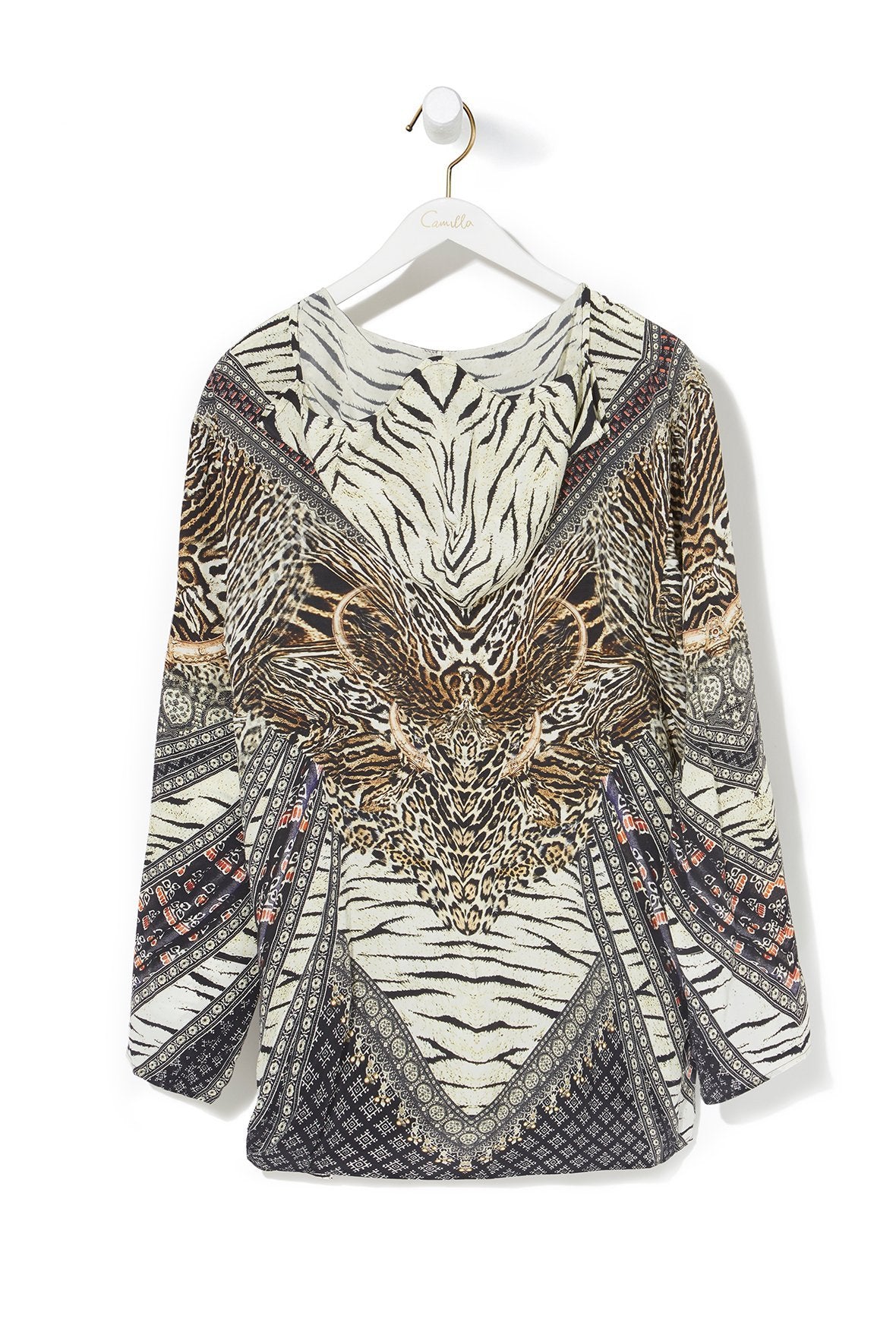 THE BODYGUARD MENS HOODED MANTAN