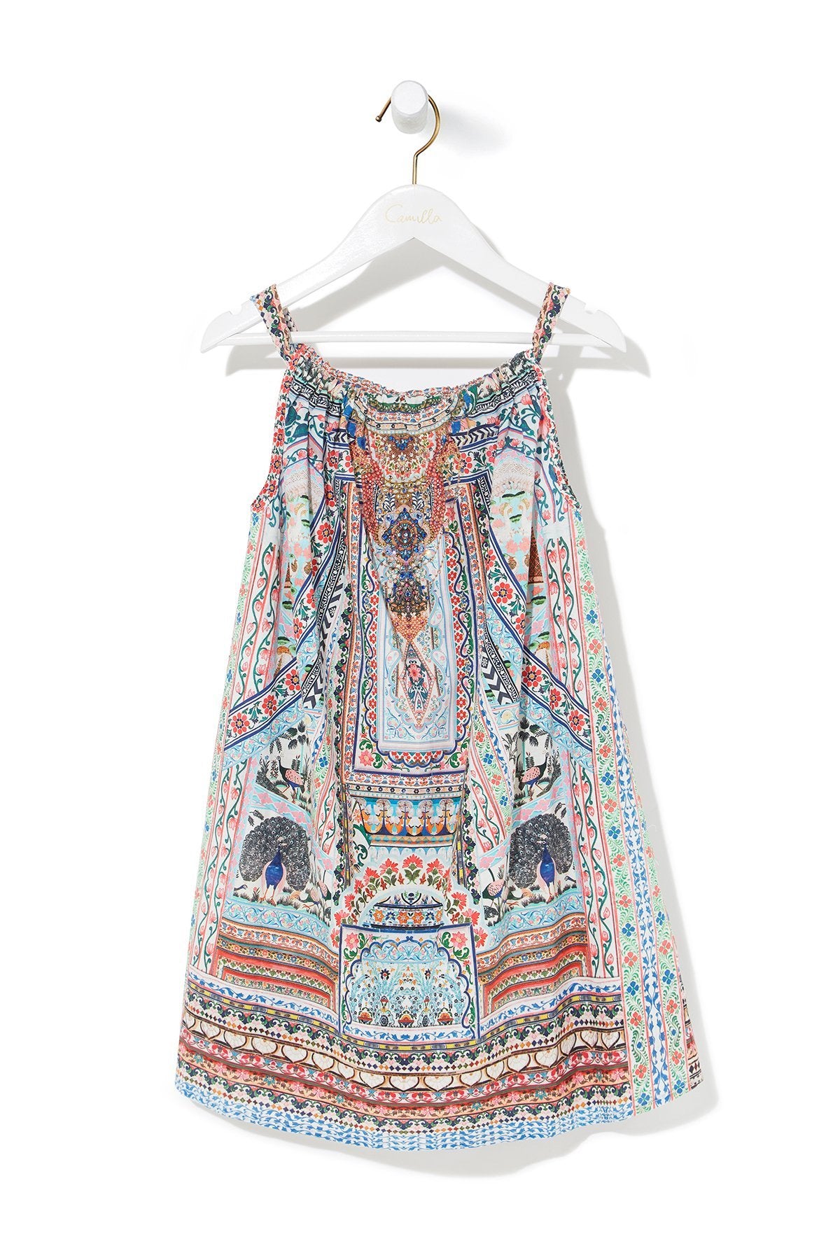 EVERLASTING LIGHT KIDS GATHERED NECK DRESS