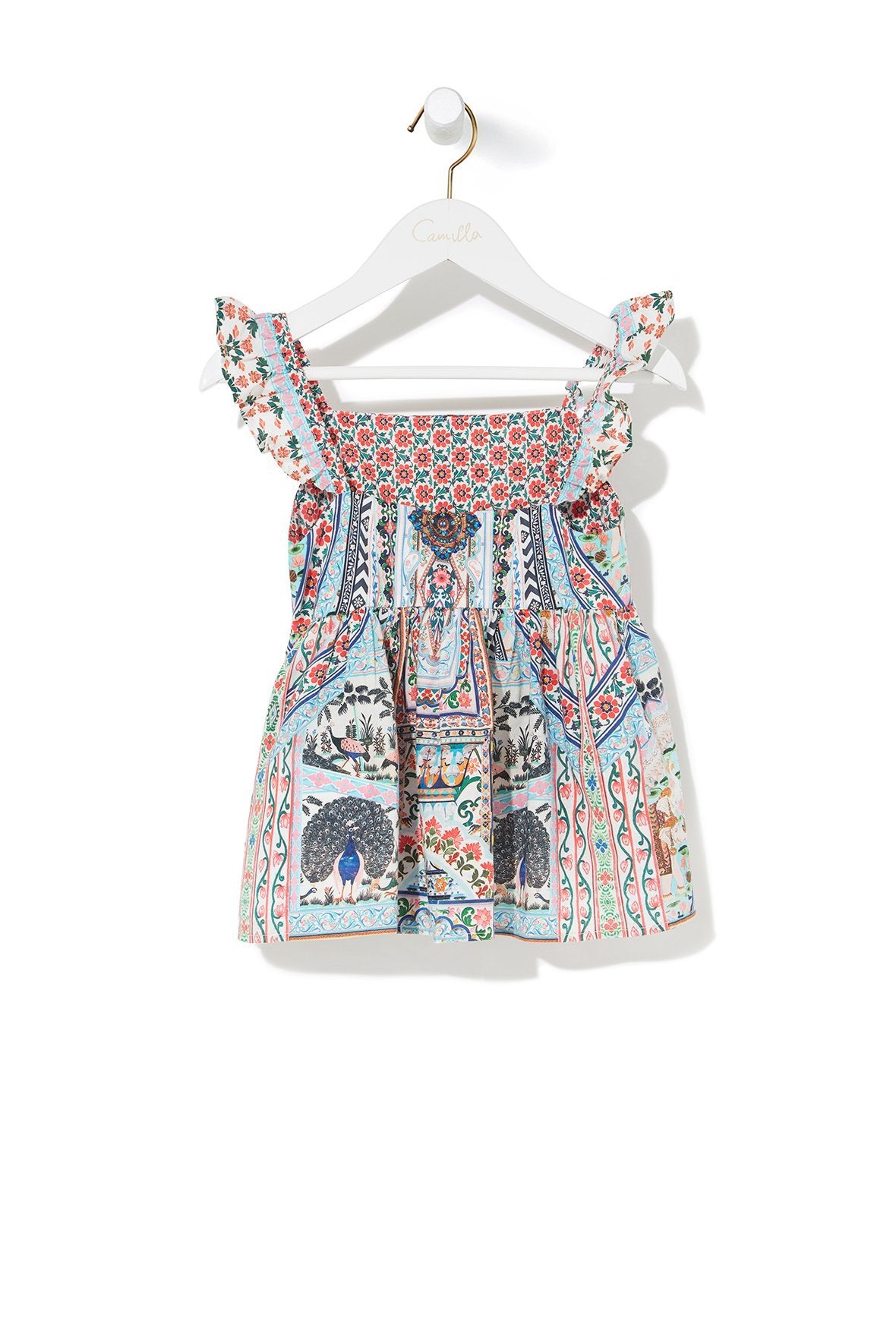 EVERLASTING LIGHT KIDS FRILL STRAP TOP