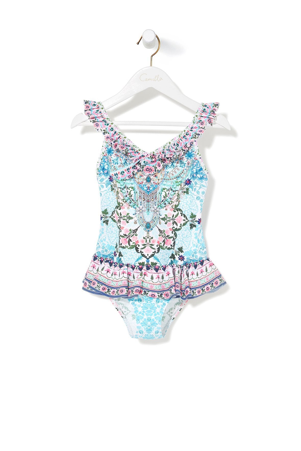 LOVERS RETREAT FRILL ONE PIECE