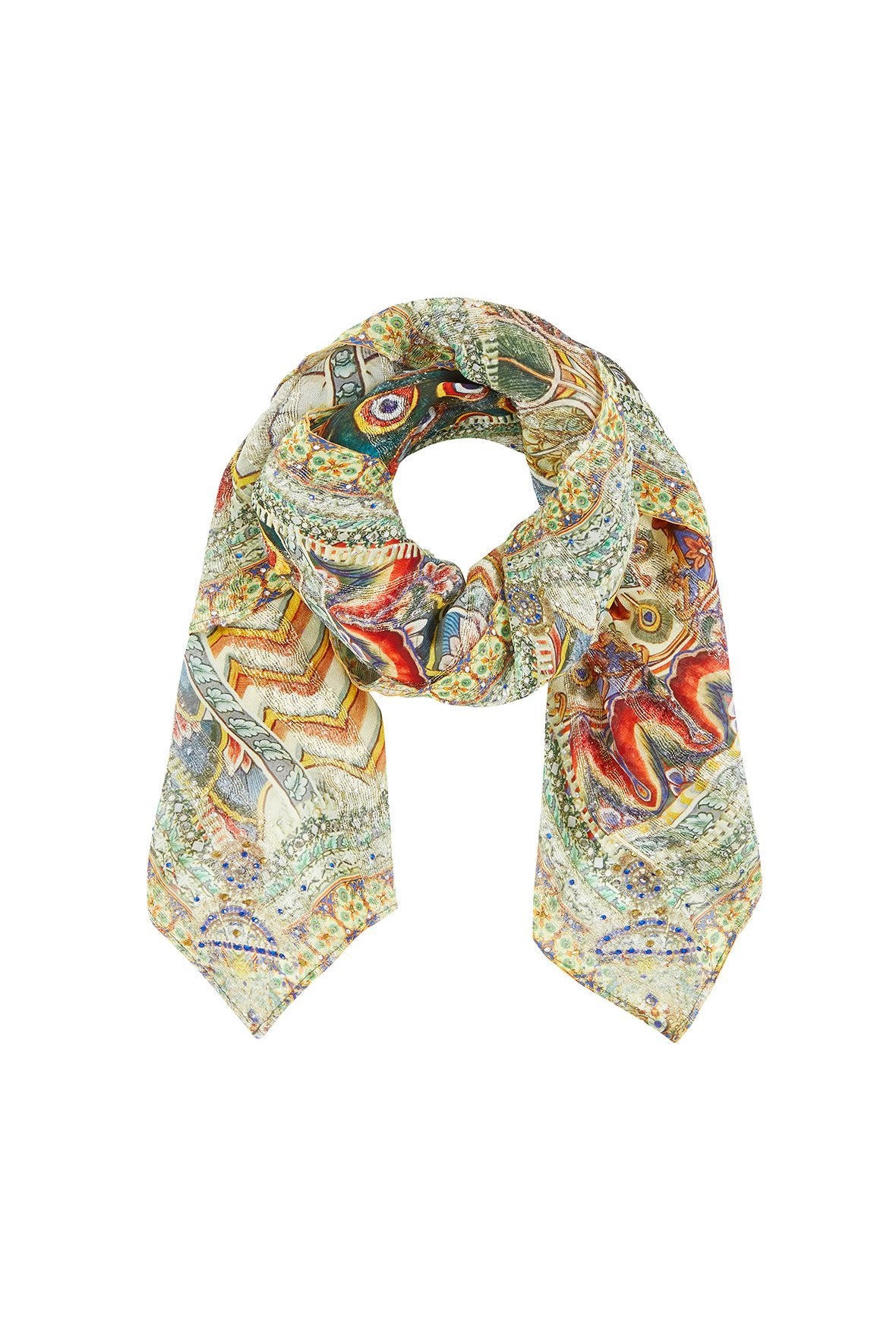 ECHOS OF ENCHANTMENT LARGE SQUARE SCARF