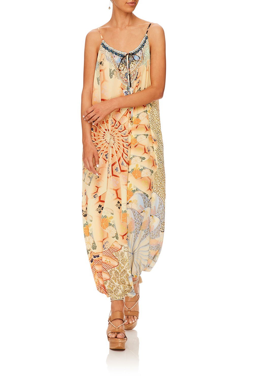 CAMILLA FOR THE FANS BALLOON JUMPSUIT