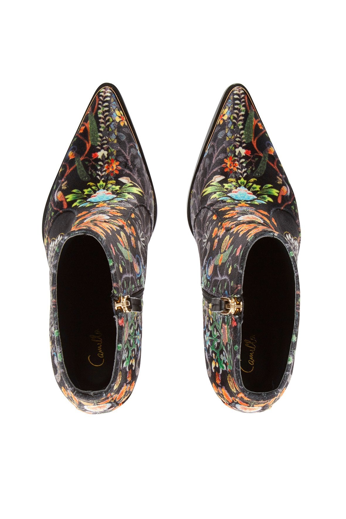 BEHIND CLOSED DOORS CHUNKY HEELED BOOT