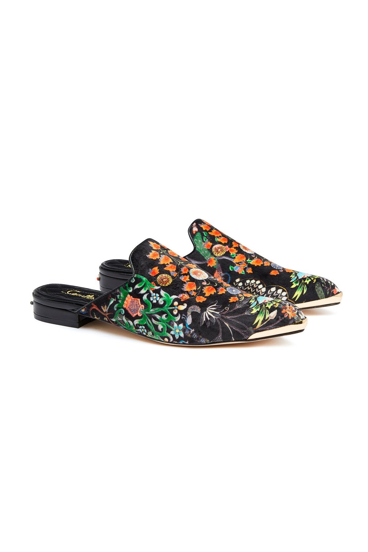 BEHIND CLOSED DOORS VELVET SLIPPER