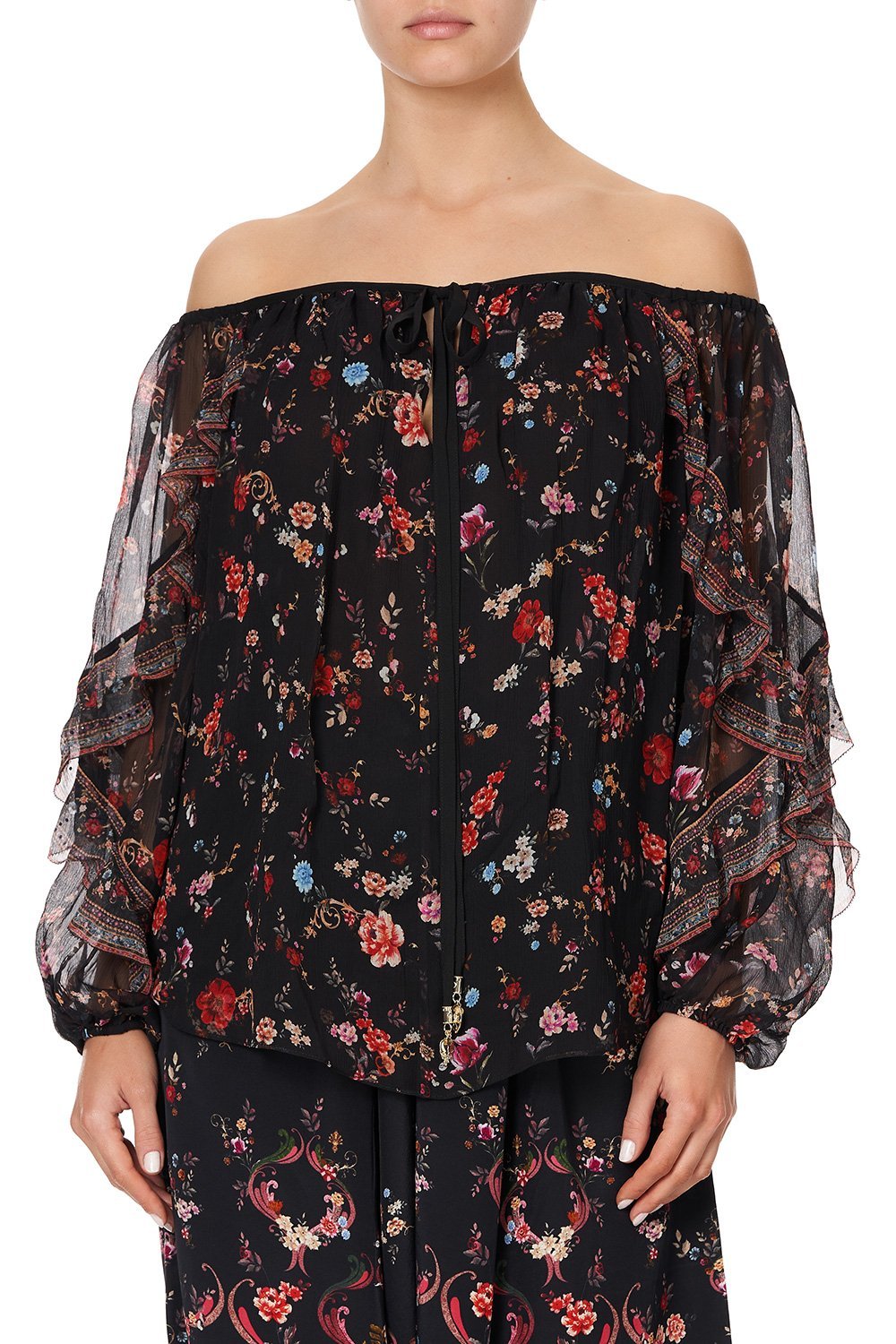 BLOUSON DROP SHOULDER BLOUSE A GIRL LIKE YOU