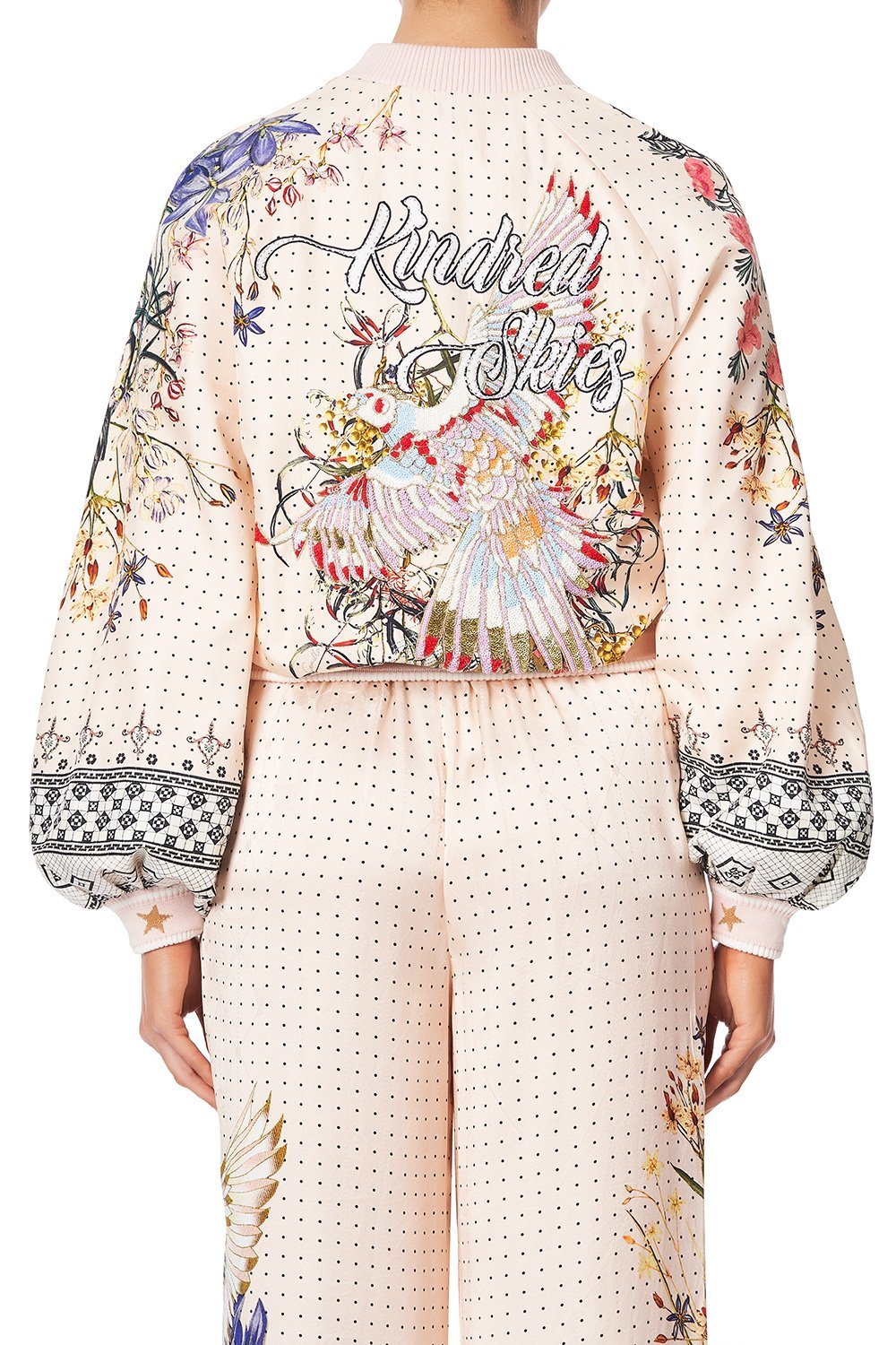 BLOUSON SLEEVE BOMBER KINDRED SKIES