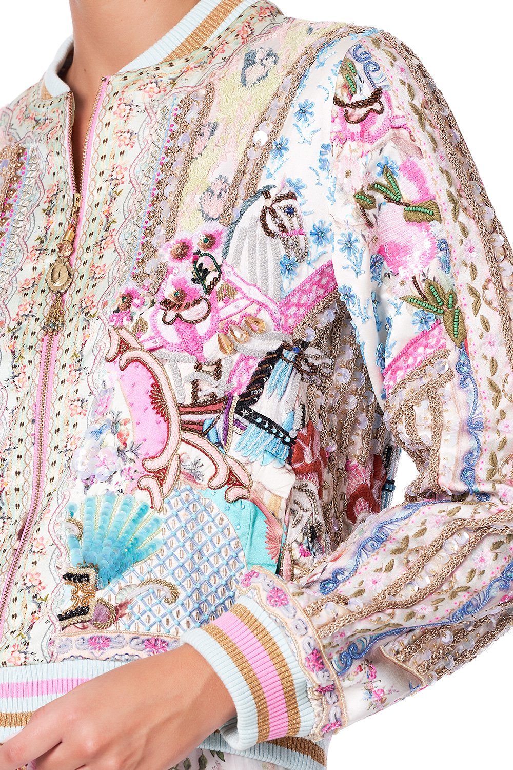 CAMILLA BOMBER JACKET CAROUSEL MADEMOISELLE