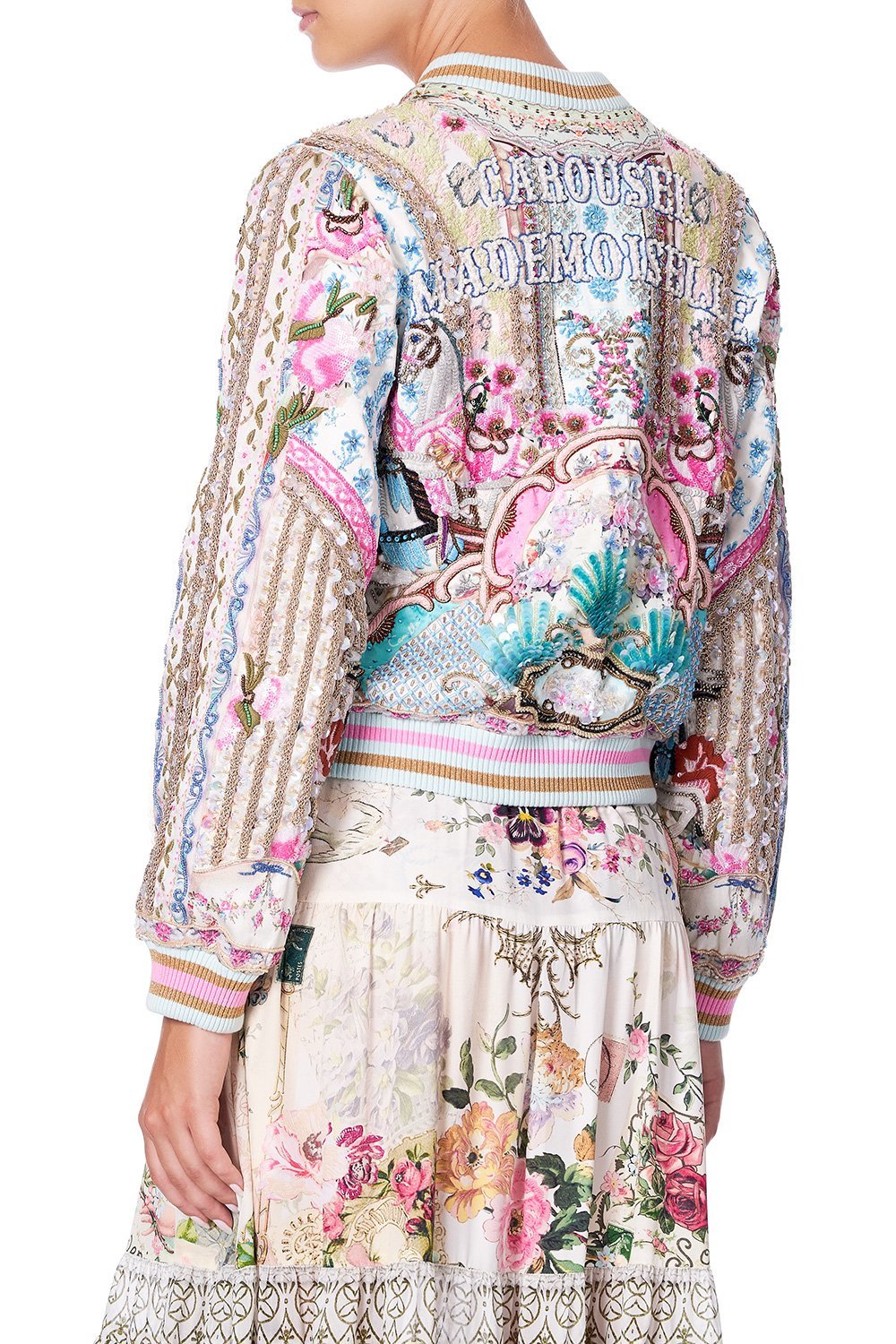 CAMILLA BOMBER JACKET CAROUSEL MADEMOISELLE